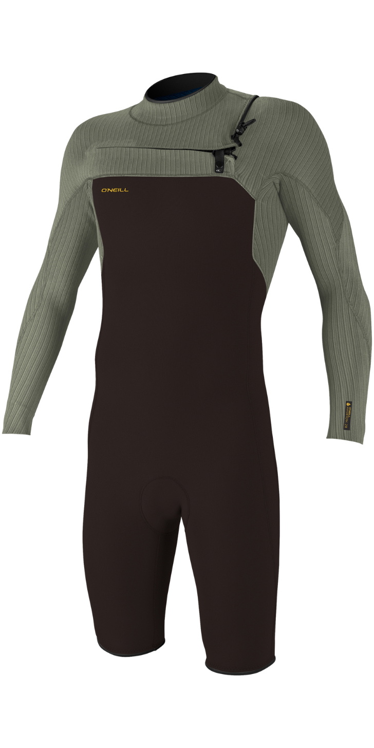 O'Neill exposure systems MLセミドライ 2025 O'Neill Mens Hyperfreak 2mm Chest Zip Long Sleeve